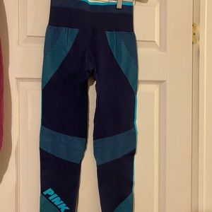 Pink seamless leggings